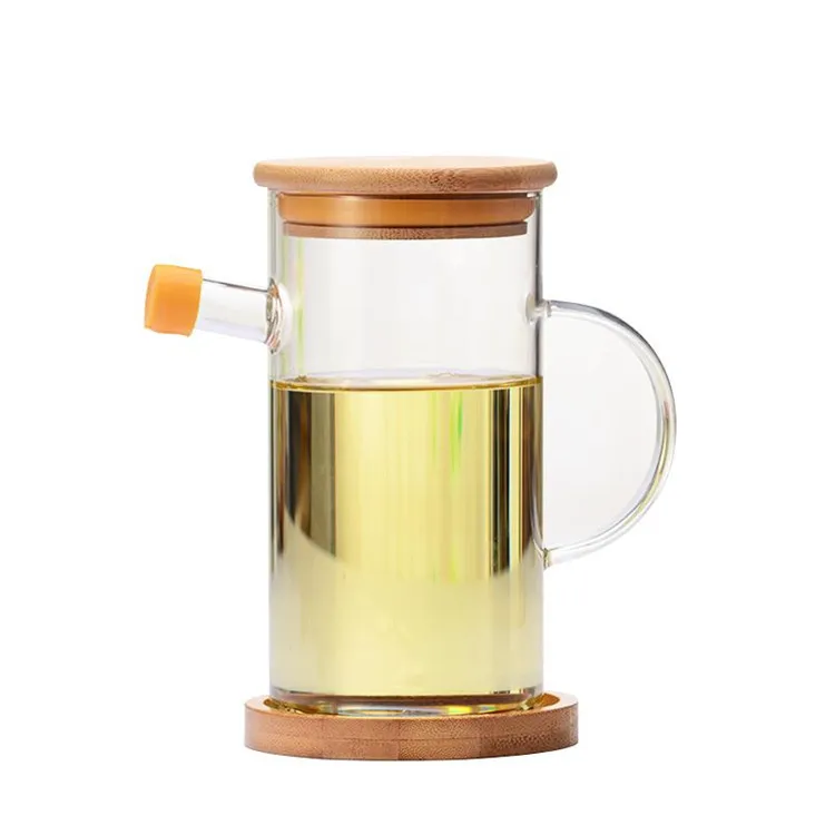 Стеклянная бутылка с количественным маслом, японское герметичное масло ...