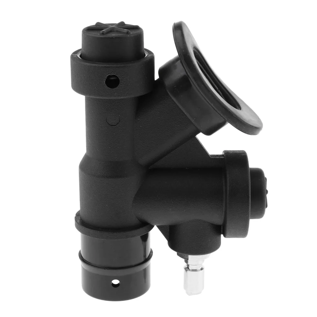 Scuba Choice Scuba Diving BCD Valve Power Inflator with Bolts and Cable Ties Safety