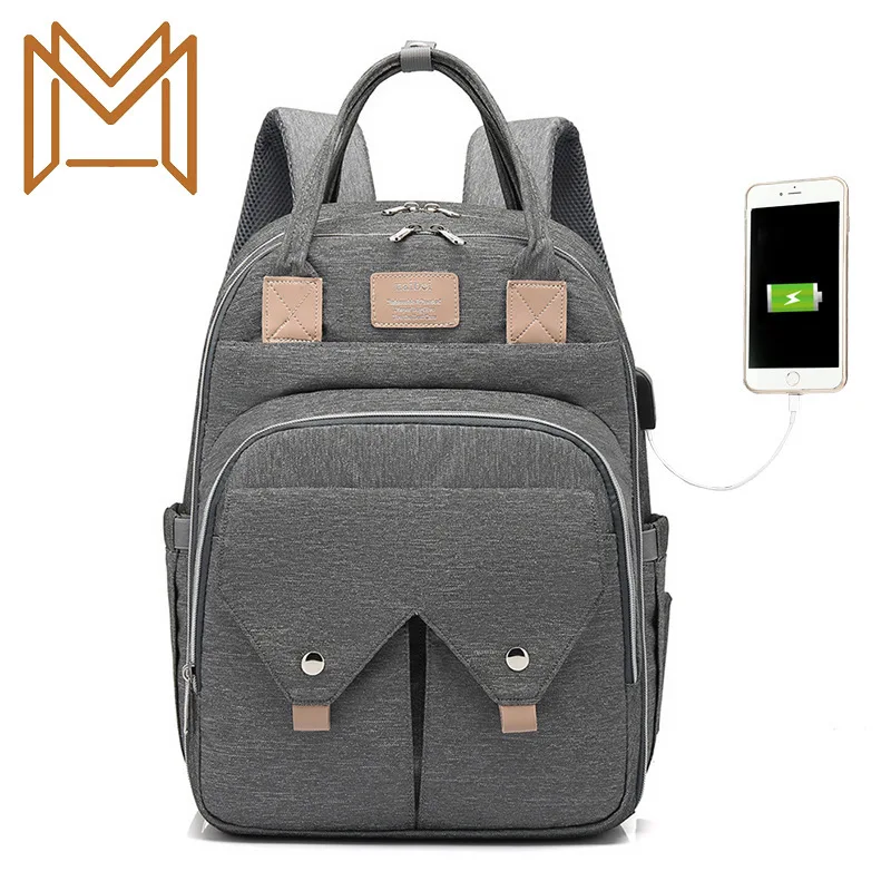

Shell Usb Charge Mommy Package Both Shoulders More Function Capacity Baby Package Portable Out