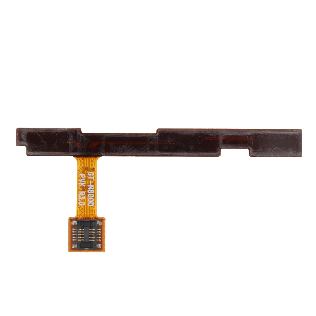 1pc Key Power On/Off and Volume Side Button Flex Cable Unit for Samsung Galaxy Note N8000 N8010 Replace Repair Assembly