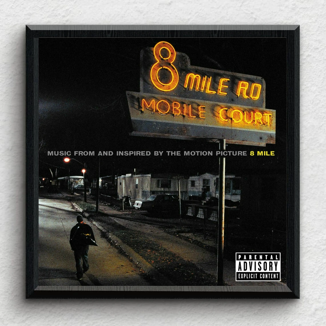 8 Mile Soundtrack Album Cover