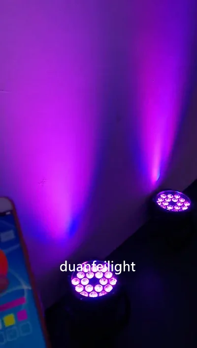 18 led battery par-7