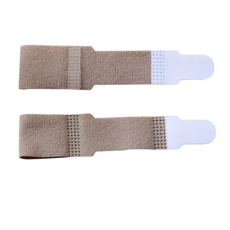 Fabric Toe Finger Straightener Hammer Toe Hallux Valgus Corrector Bandage Toe Separator Splint Wrap Foot Stretcher Care Tool