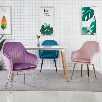 

Nordic ins net red chair makeup chair to discuss chair simple backrest dining chair chair home stool