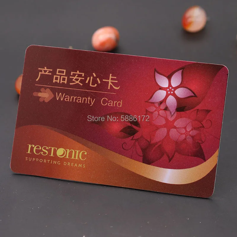 US $168.99 CR80 PVC Plastic Membership Card Gift card VIP Loyalty Card with embossed number