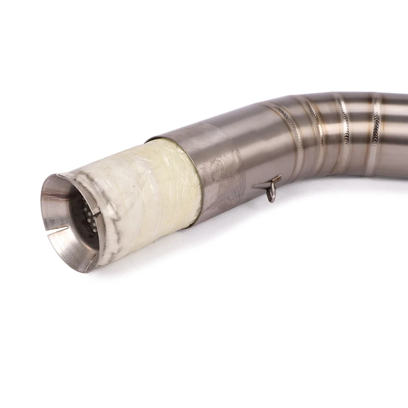 Titanium Alloy Exhaust System for Kawasaki Z900 Ninja 900 Motorcycle Header Mid Link Pipe Slip On Escape with Mid Pipe Catalyst - - Racext 25