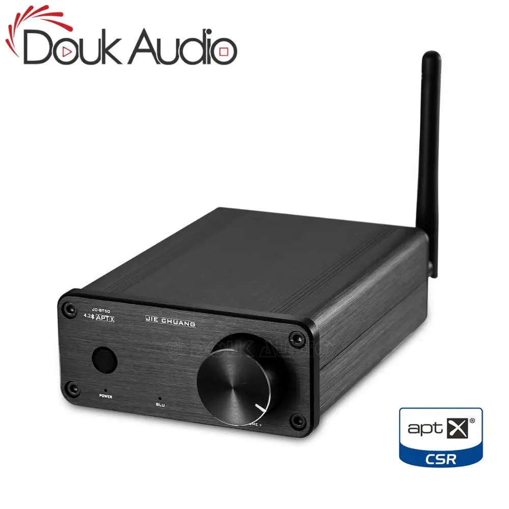 Цифровой усилитель мощности Douk Audio Hi Fi TPA3116 Bluetooth 4 2 аудиоприемник APTX 50 Вт +