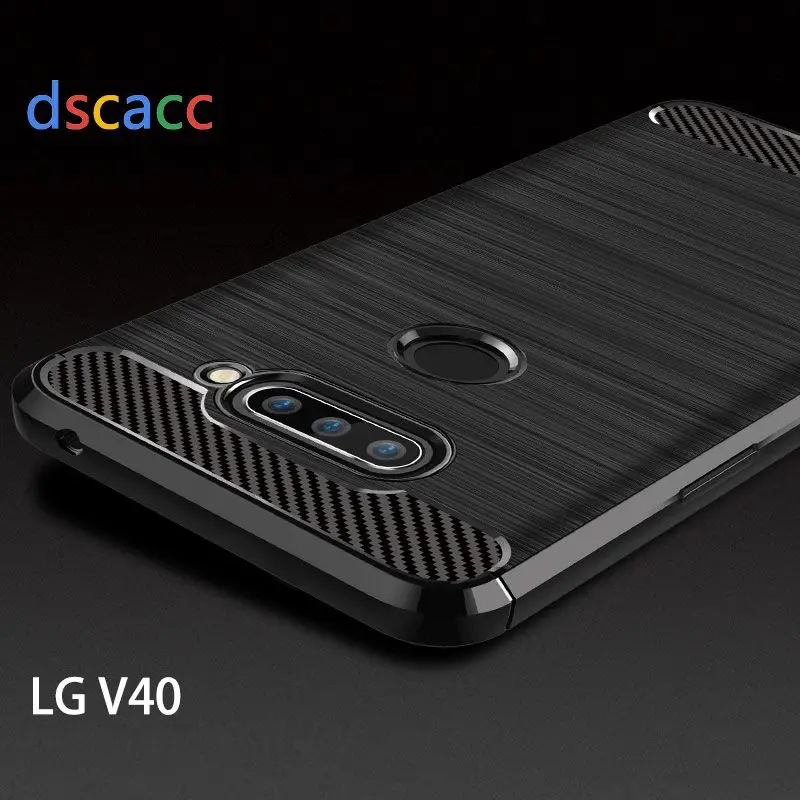 Чехол из углеродного волокна dscacc для LG G6 Plus Pro G7 ThinQ Plus ThinQ X4 Plus Zone 4 Risio 3 X Power3 X800 100 шт