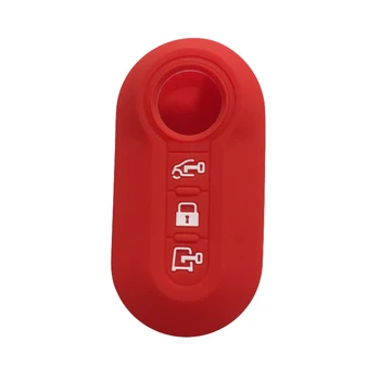 

Silicone Car Key Cover Cap for Fiat Ducato Key Car Case for Peugeot Boxer Silica Gel Shell for Citroen Relay 2 Button Fob Holder
