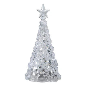 

13/16/ 21cm Color Changing LED Christmas Tree Battery Operated and Portable for Dining Table Centerpieces Mantle WWO66