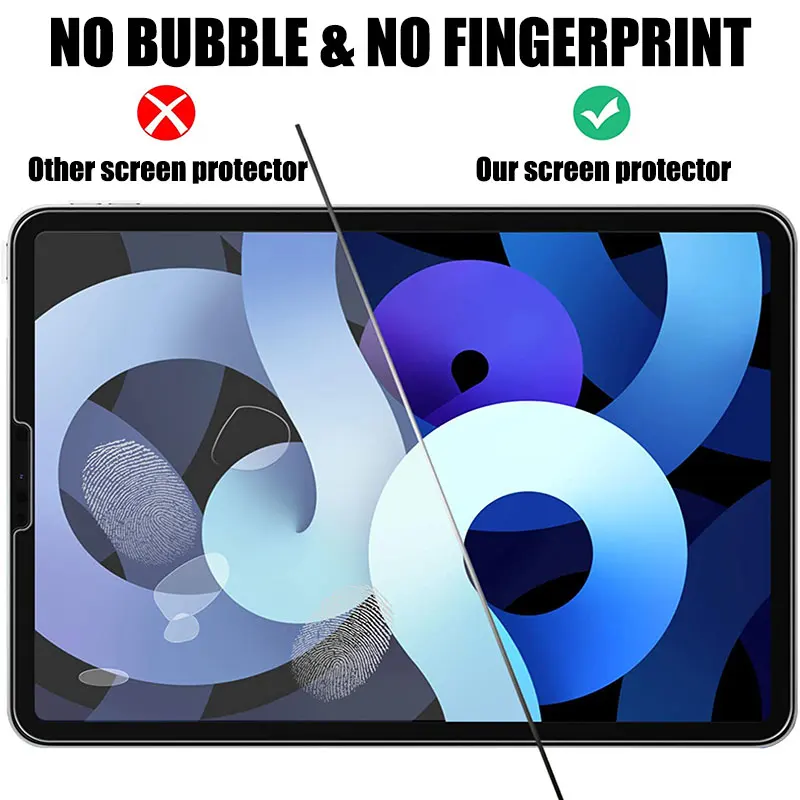 2 Pièces Mat Protection Écran pour iPad 9.Gen 2021-iPad 8-7 10,2