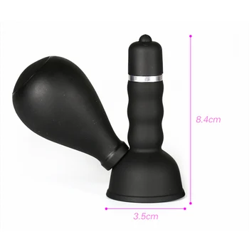 2pcs Sex Clitoris Stimulator Vibrator Nipple Sucker Breast Enlargement Brush Clit Vibrator Female Masturbator Adult Sex Products 5