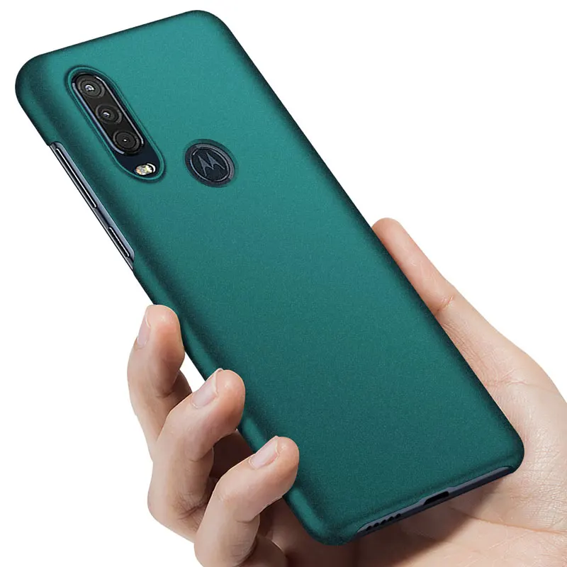 Чехол для Motorola Moto One Action, Роскошный Матовый Жесткий чехол из поликарбоната для Motorola Moto One Vision, задняя крышка XT1941, защитный чехол