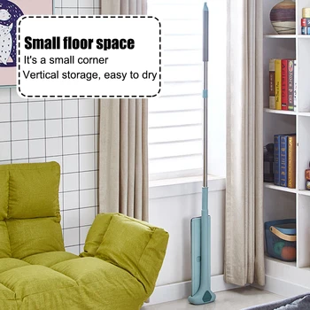 

Floor Cleaning Self Wringing Tool 360 Degree Rotating Office Spinning With Hanging Hole Flat Mop Water Absorbing Kitchen