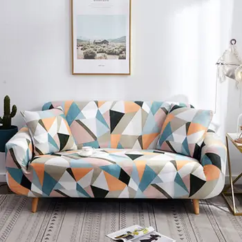 

irregularity Geometric sofa cover elastic for living room