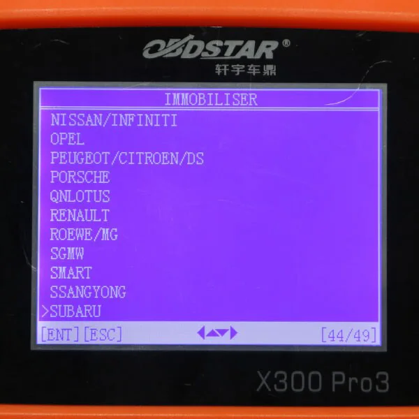 OBDSTAR X300 PRO3 X-300 ключ мастер с иммобилайзером+ регулировка одометра+ EEPROM/PIC+ OBDII+ для Toyota G& H чип все ключи потеряны