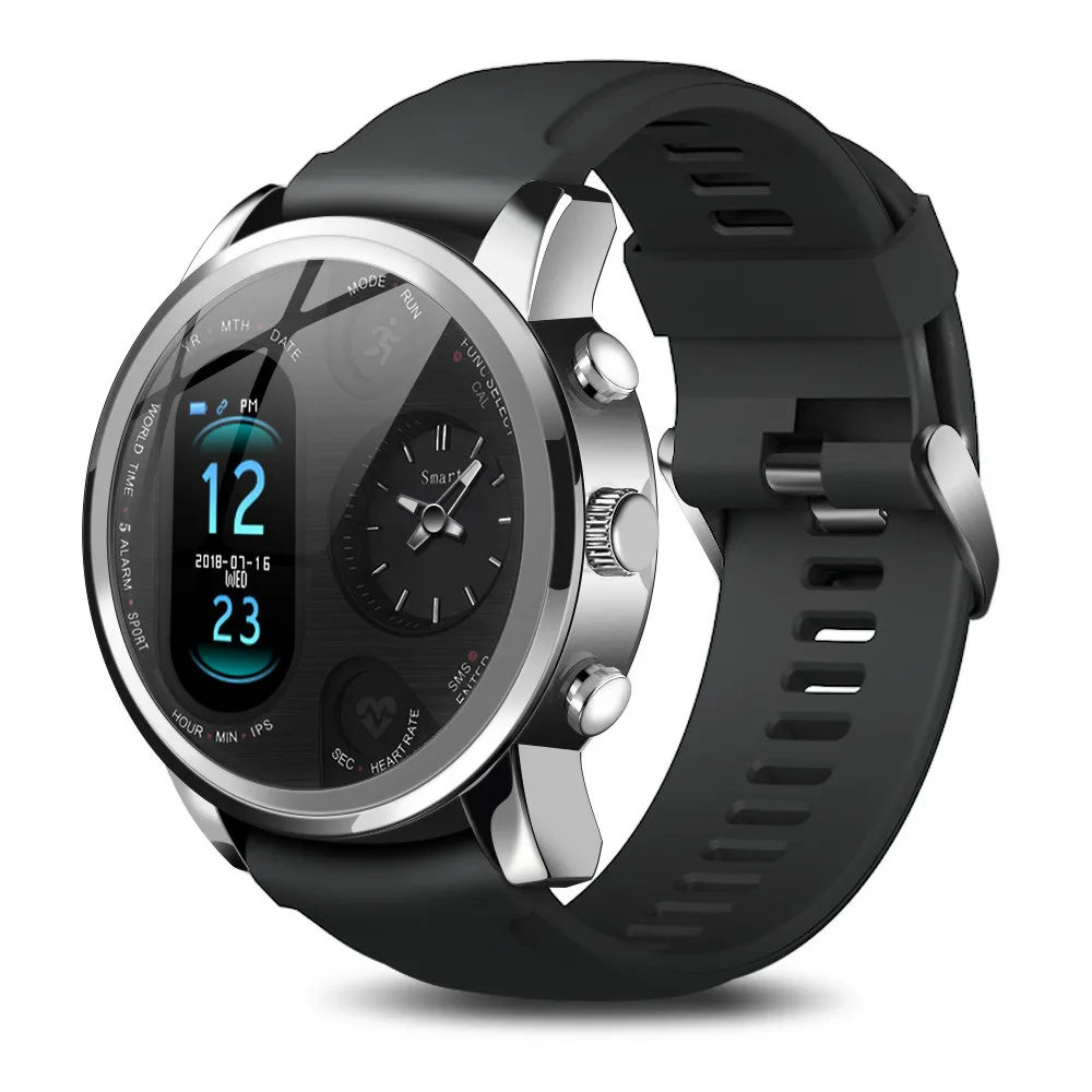 

Smart Watch Men T3 PRO Dual Time Waterproof IP67 Heart Rate Bluetooth Activity Tracker Smartwaches Sport for IOS Android
