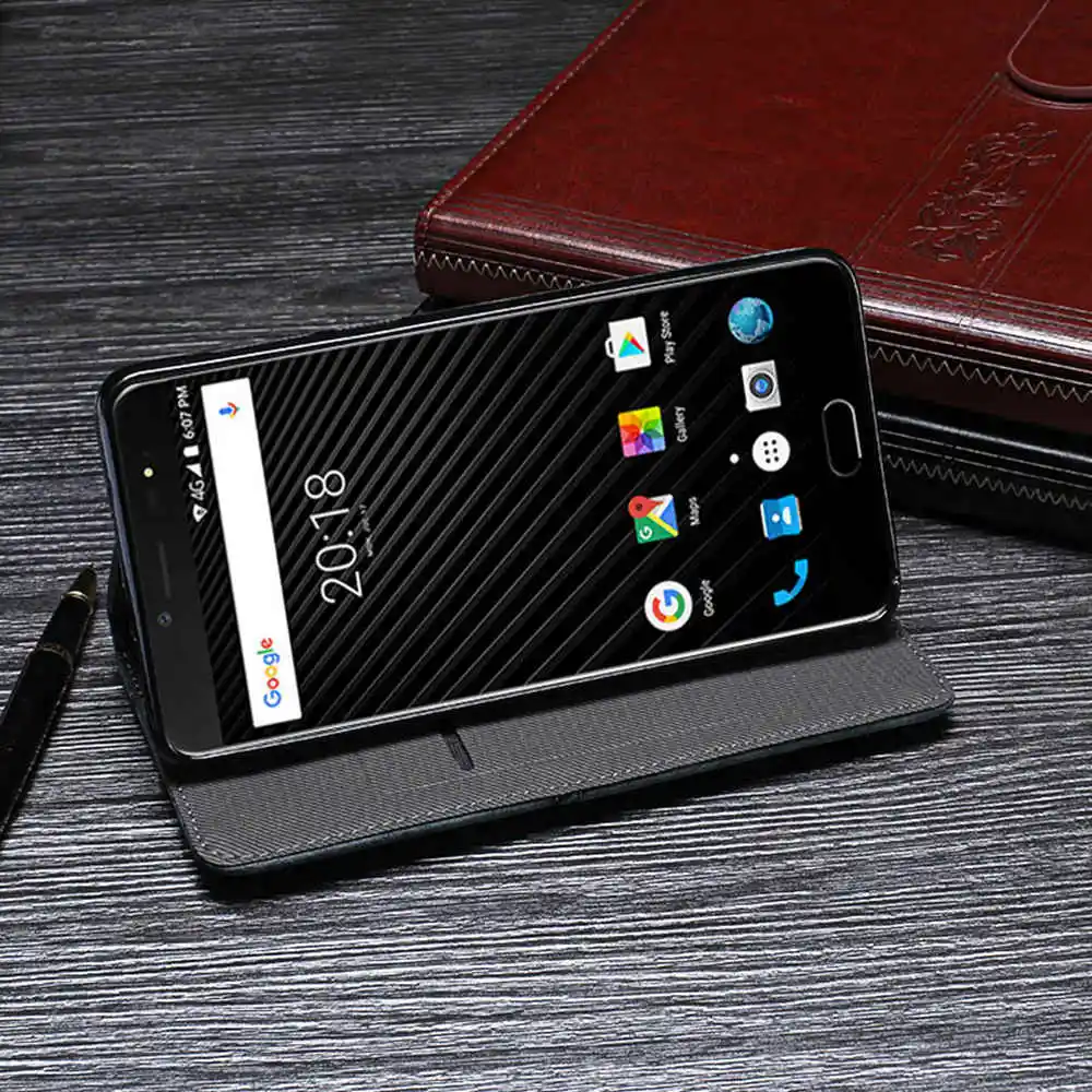 Чехол для телефона для Ulefone T1, [слот для карт Стенд], Ретро Магнитный Fip чехол, кожаный чехол для телефона чехол для Ulefone T1