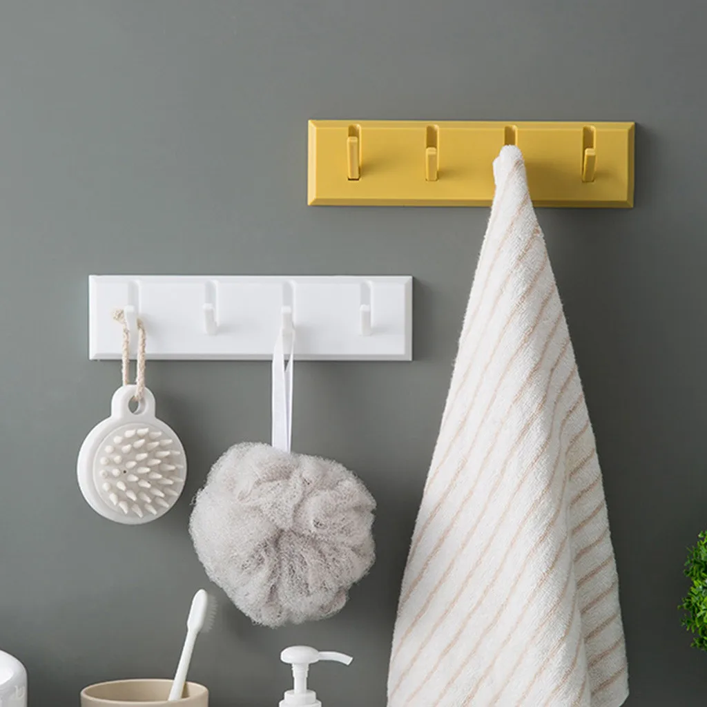 Вешалка для банных и кухонных полотенец вешалка крючков многоярусная домашняя