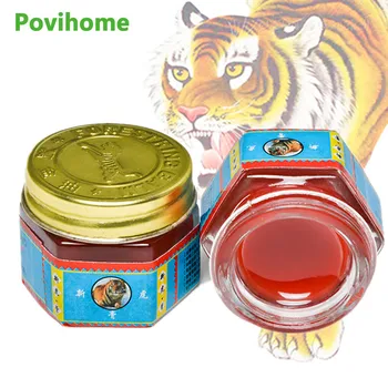 

Red Tiger Balm Ointment Arthritis Joint Pain Patch Back Neck Muscle Rubs Headache Essential Oil Cool Cream Medical Plaster P0077