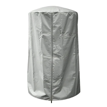 

190T Polyester Heater Cover Courtyard Fireplace Waterproof UV Resistant Anti-dust Cover Zippered opening on side make fitting