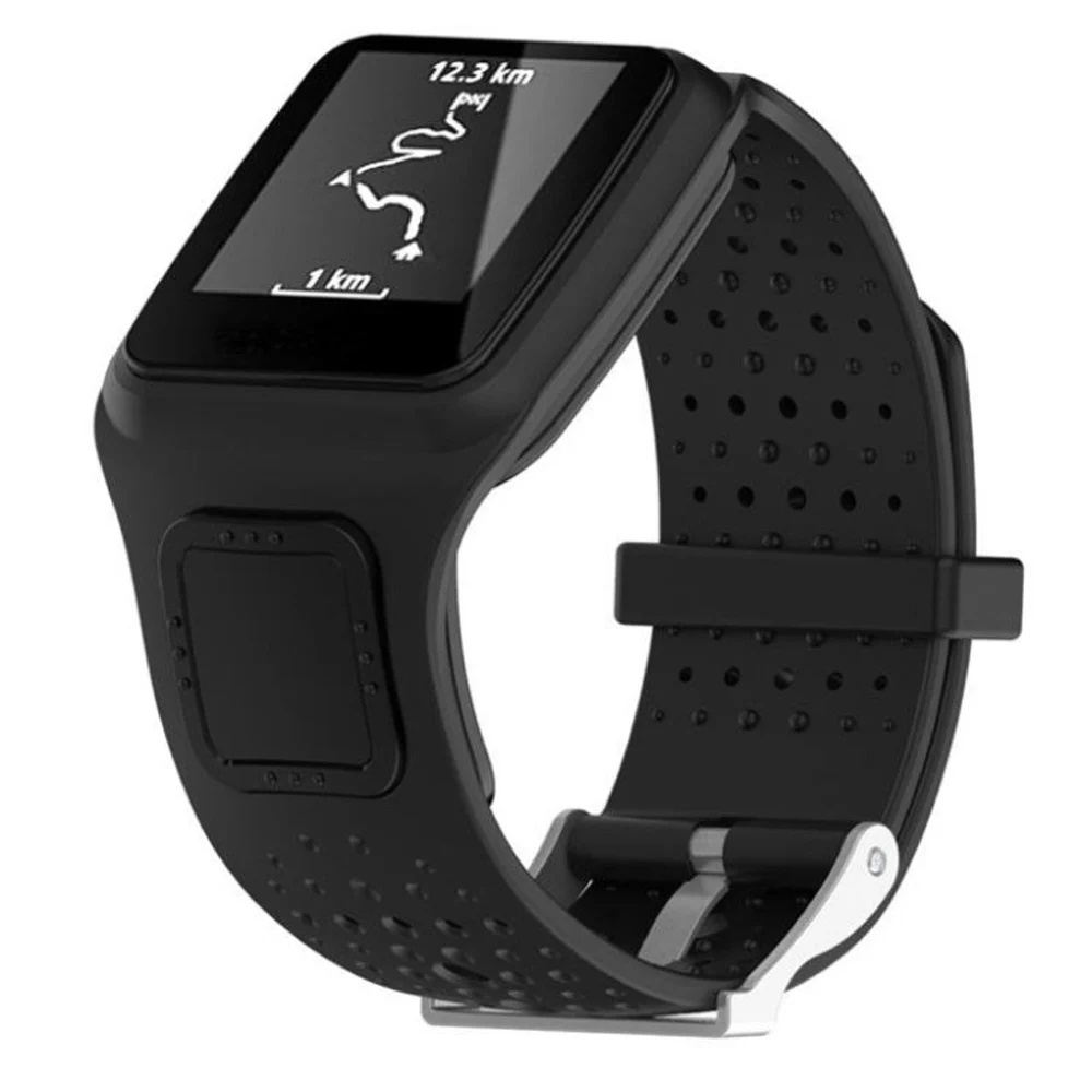 BOX-W силиконовые квадратные часы Браслет Ремешок Замена для TomTom мульти-Спорт 1/TomTom