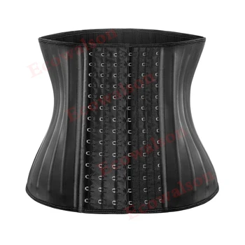 

25 Steel Bone Waist Trainer Plus Size Hook and Eye Waist Trainer Waist Cincher Women Bodysuit Cinta Modeladora Sexy Shapers