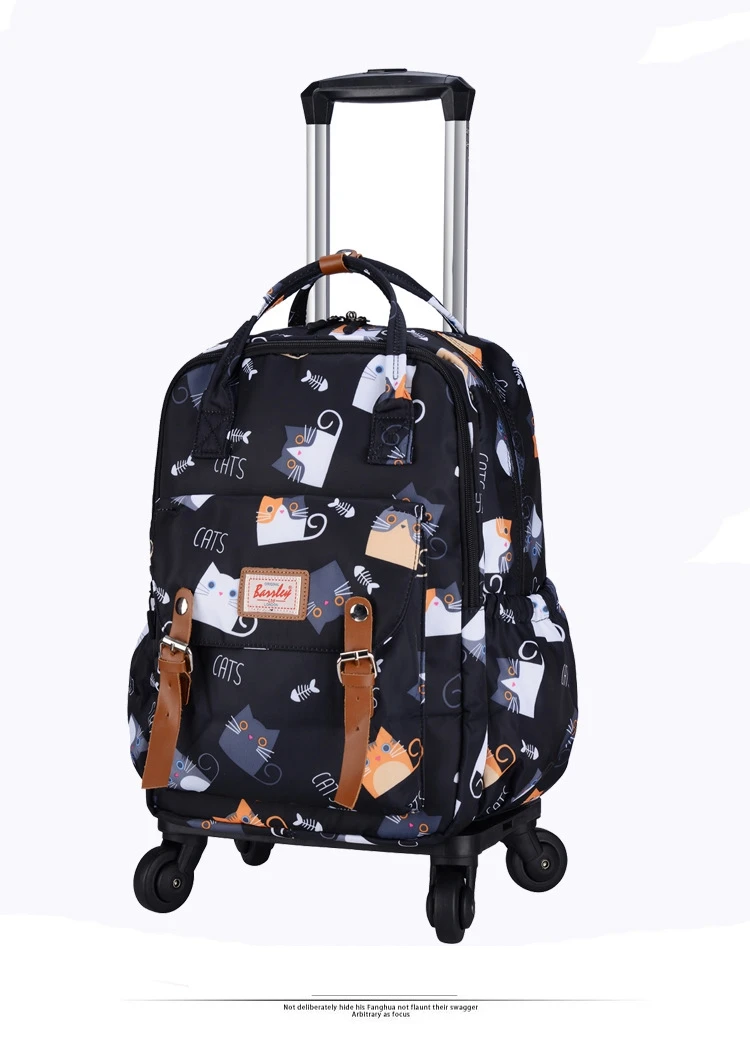Женская дорожная сумка на колесиках, рюкзаки, сумки для женщин, сумки для багажа на колесиках, водонепроницаемый багаж на колесиках, рюкзак, сумка, чемодан