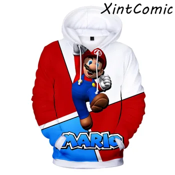

Fashion Super Mario Bros Hoodies 3D Printing Cosplay Sweatshirt Cloth kids Tops Unisex Casual Hip Hop Hoodie Men