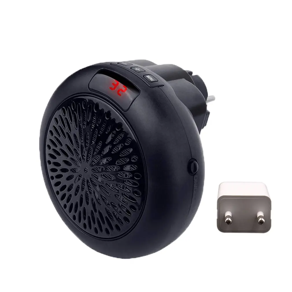 black 900W Удобный нагреватель, мини нагреватель, скоростной нагреватель для дома, офиса, ванной комнаты, общежития, Отопление, артефакт, маленькое электрическое нагревательное оборудование - Цвет: black 900W