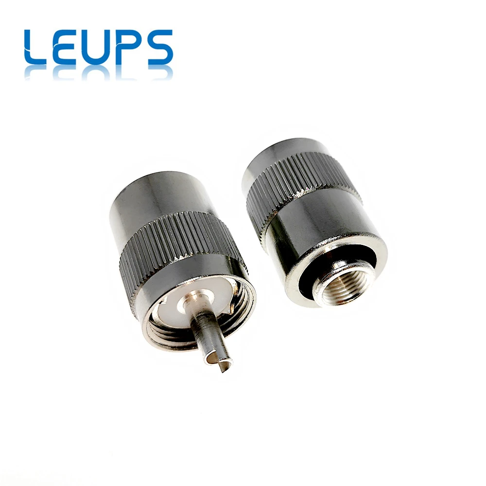 2 шт. коннектор UHF Male PL259 для припоя RG5 LMR300 RG212 5D-FB RF | Обустройство дома