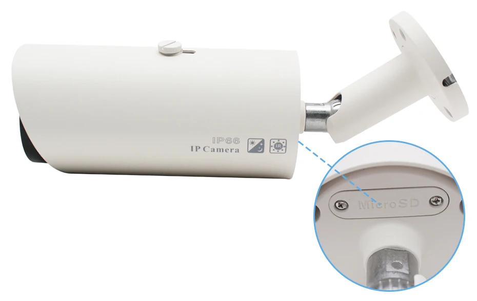 Hikvision Compatible 5MP PoE IP Camera outdoor 4X Optical Zoom SD card slot IP66 Waterproof Bullet video surveillance cameras