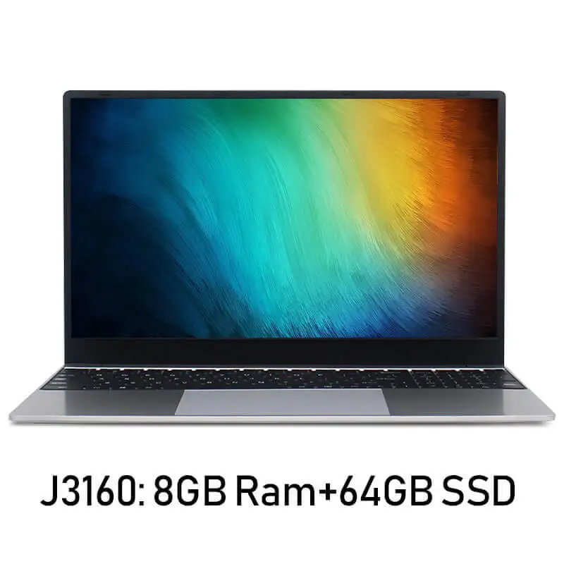 15,6 дюймов 8 ГБ ОЗУ 256 ГБ/512 ГБ SSD ноутбук intel core i7 или Intel четырехъядерный ноутбук с FHD дисплеем ультрабук студенческий компьютер - Цвет: J3160