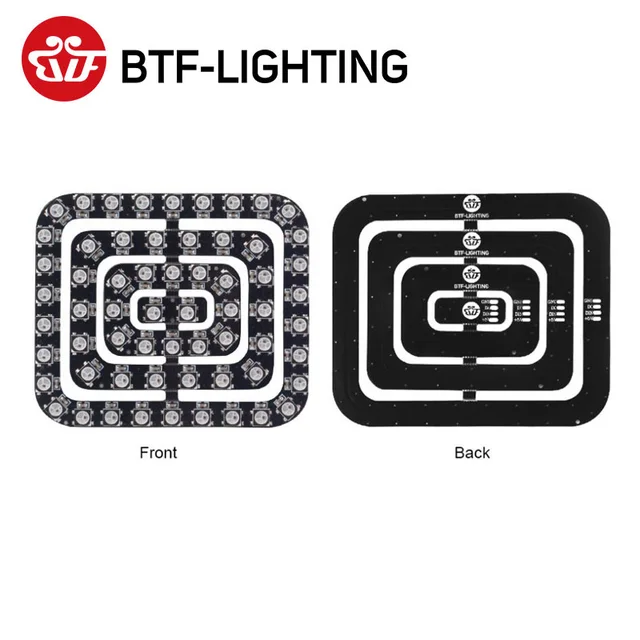 WS2812B Black 62 LED