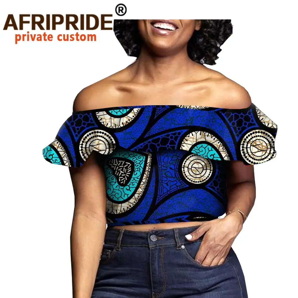 Новинка Весна 2020 африканская одежда повседневная рубашка для женщин AFRIPRIDE
