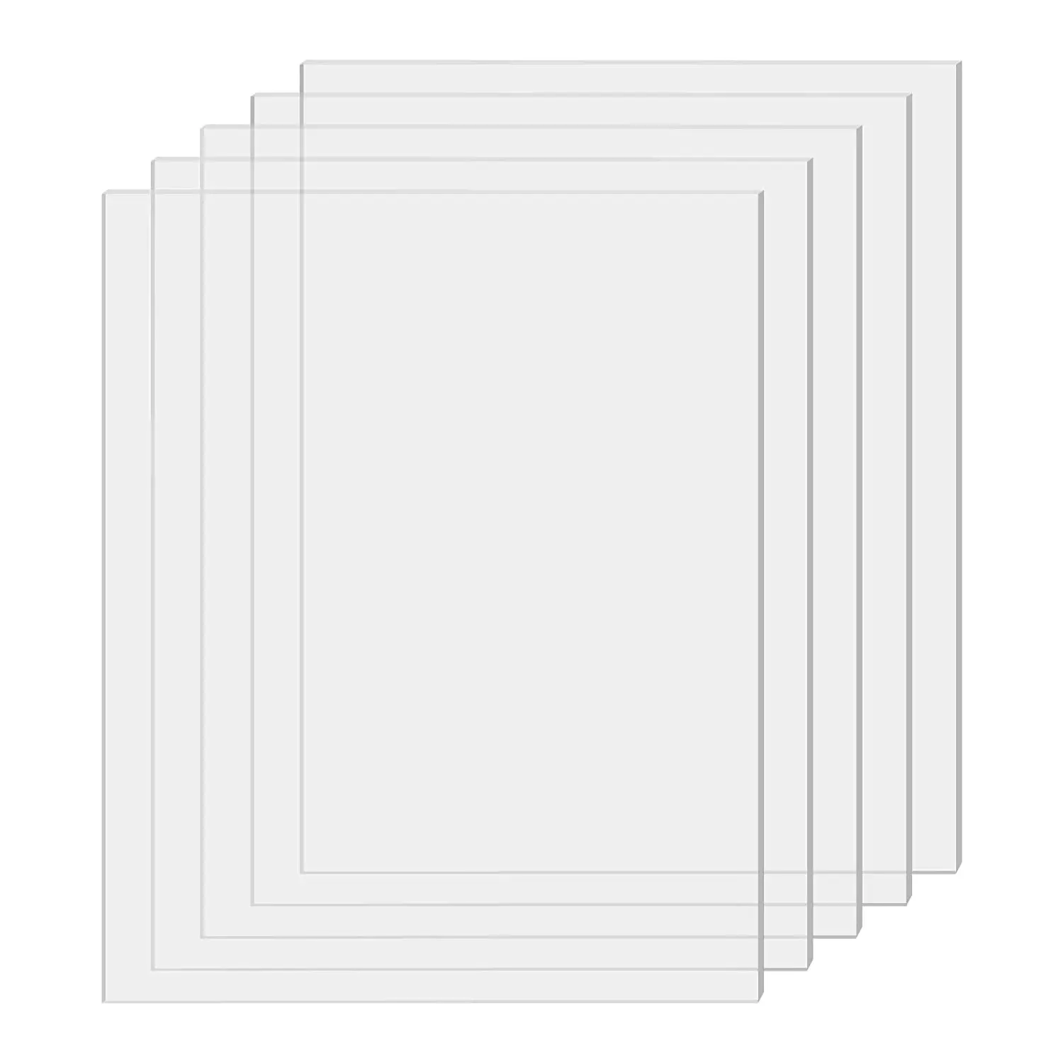 PET Sheet Panels 10pcs pet sheet for DIY Sneeze Guards Face Shields Railing Guards and Pet Barriers