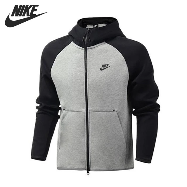 Recién llegado, NIKE AS M NSW TCH FLC, Sudadera con capucha, FZ, para hombre, ropa deportiva con capucha _ - AliExpress