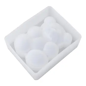 

Crystal Epoxy Resin Mold 3D Bear Aromatherapy Plaster Casting Silicone Mould DIY Q0KE