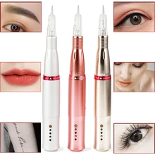 Pmu Machine Permanente Make-Up Wenkbrauw Lippen Tattoo Machine Pen Gun Digitale Microblading Eyeliner Lip Cartridge Naalden Accessoires