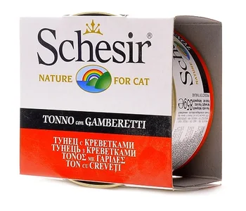 

SCHESIR SCHESIR CAT TUNA & SHRIMP for adult cats with tuna and shrimps 85 gr