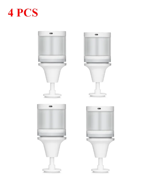 4 PCS Датчик человеческого тела Aqara, умный датчик движения, светильник, датчик интенсивности s Zigbee, Wi-Fi, беспроводная работа для Mi home APP - Цвет: 4 PCS