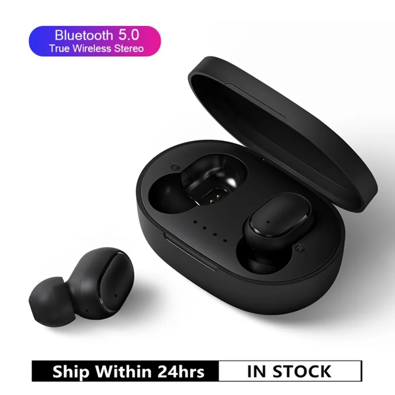 A6s TWS Bluetooth наушники v5.0 PK Redmi Airdots беспроводные наушники стерео гарнитура Мини наушники для Xiaomi iPhone huawei samsung