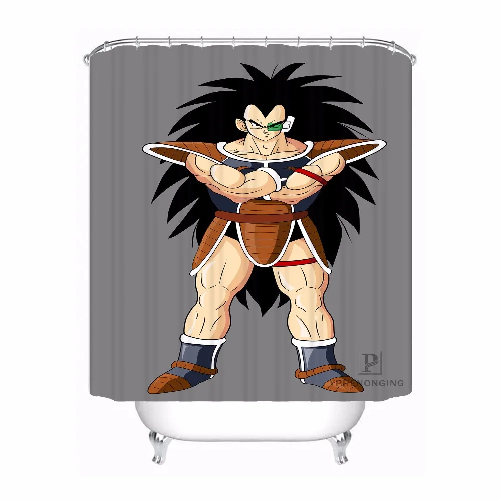Индивидуализированный Жемчуг дракона Goku Душ Ванна занавес для ванной комнаты Mildewproof водонепроницаемый полиэстер различных размеров#0421-21-52