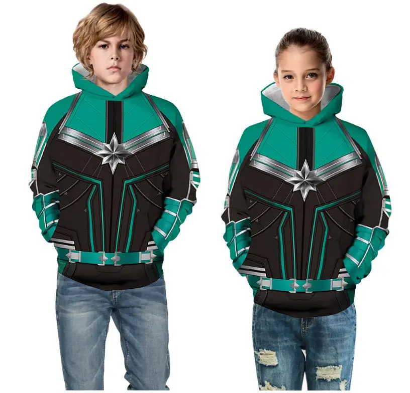 Promotion Jacket The Avengers Spiderman Captain America Iron Man Sweatshirt Autumn Quantum Warfare Hoodies Coats For 4-13y