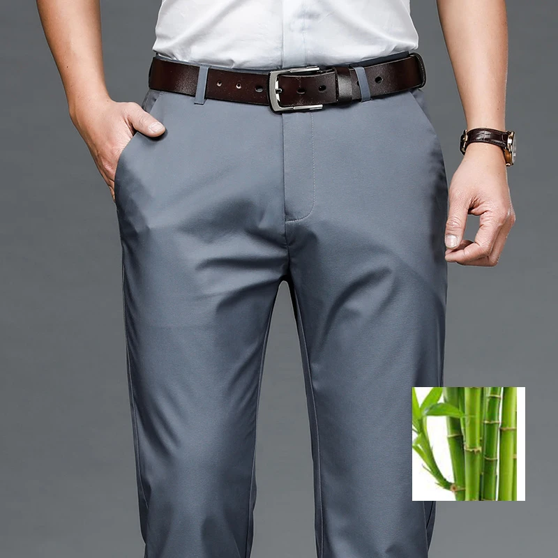 Buy Men's Black Waterproof Formal Pants Online In India