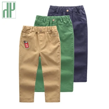 

Girls pants children Summer blue Jeans Pants Clothes Cotton Casual Trousers Teenager Denim Boys kids pants 2 4 6 years