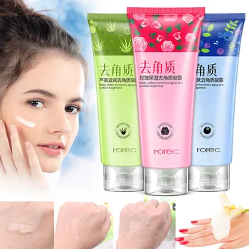 

NEW Face Exfoliating Peeling Gel Scrub Deep Clean Acne Blackhead Remove Face Skin Care