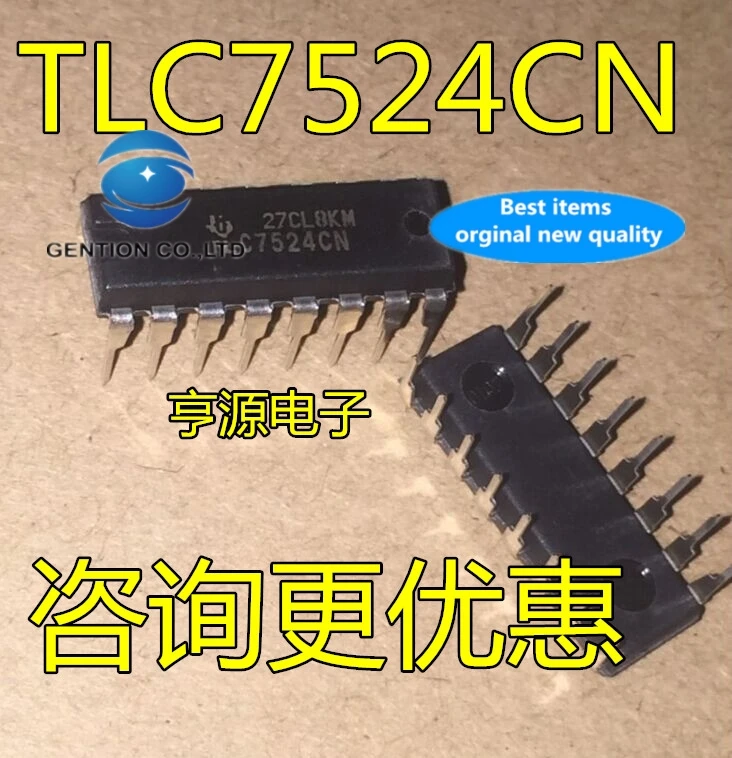

10 шт TLC7524CN TLC7524 в наличии 100% новый и оригинальный