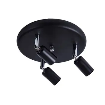 

3 Lights 9w Recessed LED Spotlight Gu10 Rotatable Recessed Round Spotlight Spotlight Adjustable Cabinet Spotlight Ceiling N4H4