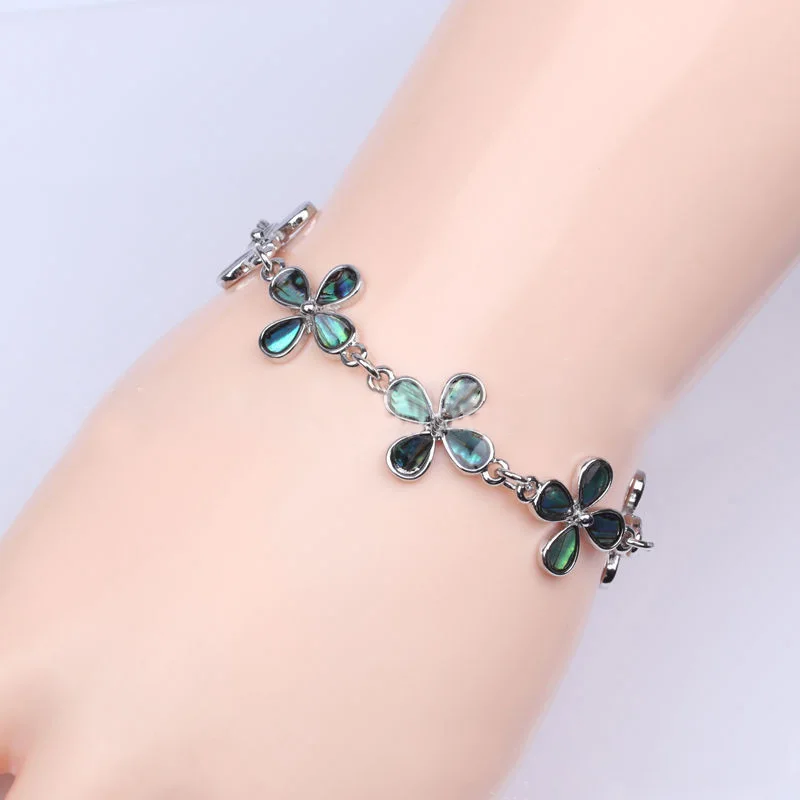 

Natural abalone shell bracelet / Fashion couple